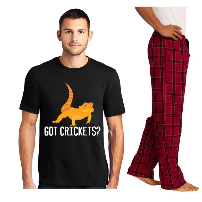 Got Crickets? Bearded Dragon Reptile Lizard Lover Cool Gift Pajama Set