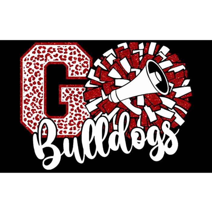 Go Cheer Bulldogs Sports Name Gifts Bumper Sticker