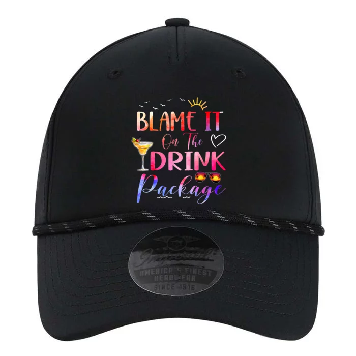 Girl Cruise Blame It On The Drink Package Drinking Booze Performance The Dyno Cap