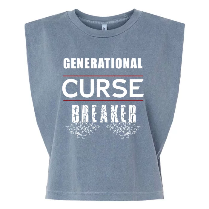 Generational Curse Breaker (The Next Chapter) Cute Gift Garment-Dyed Women's Muscle Tee