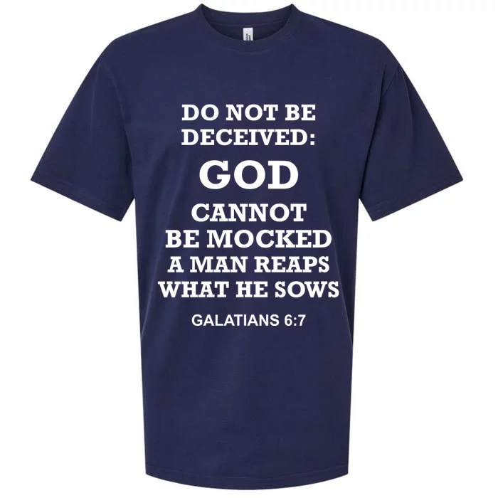 God Cannot Be Mocked By Drag Queens Wear God Is Not Mocked Last Supper Mockery Sueded Cloud Jersey T-Shirt