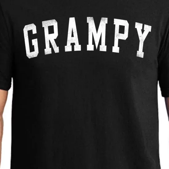 Grampy Classic Bold Font FatherS Day Grampy Pajama Set