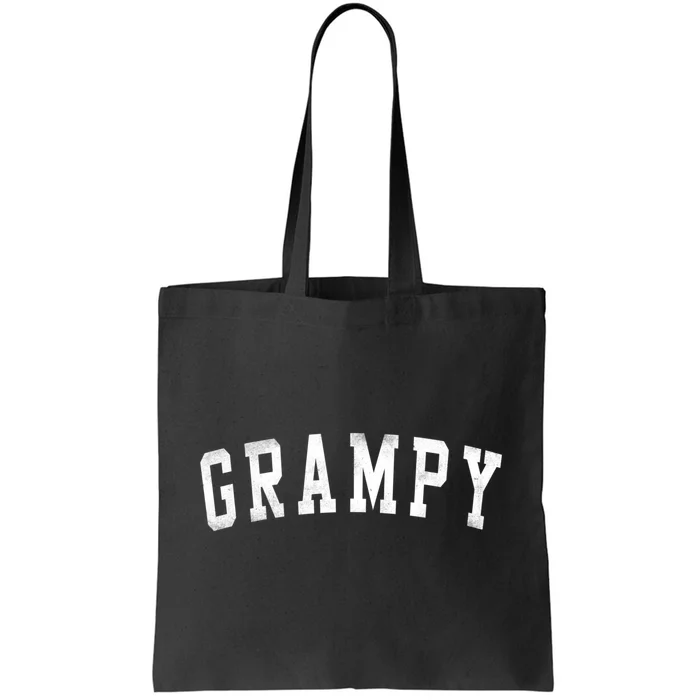 Grampy Classic Bold Font FatherS Day Grampy Tote Bag