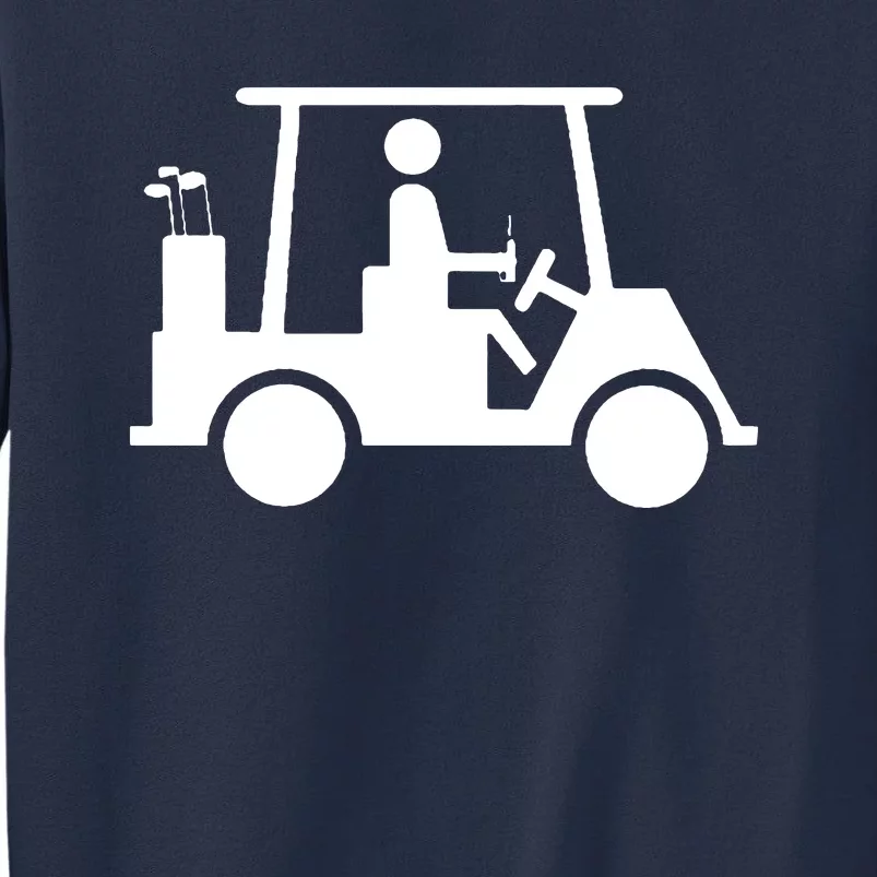 Golf Cart Beer Sweatshirt