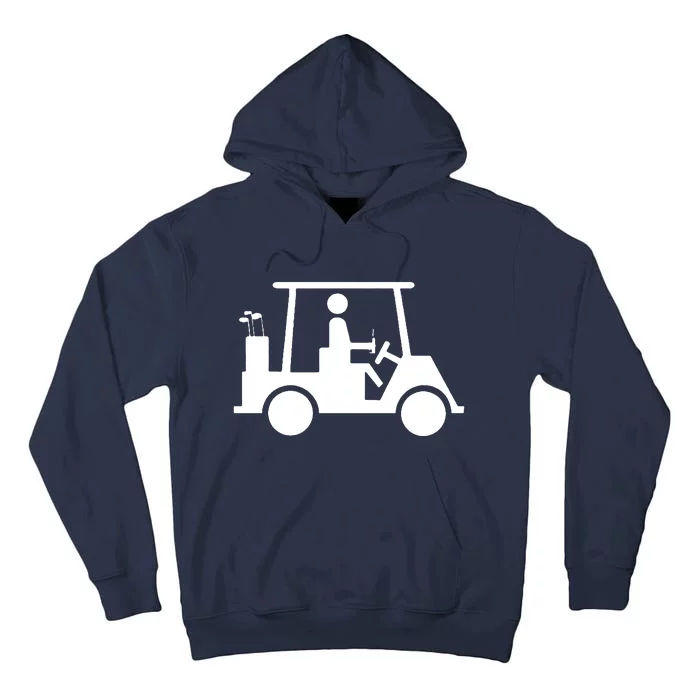 Golf Cart Beer Tall Hoodie