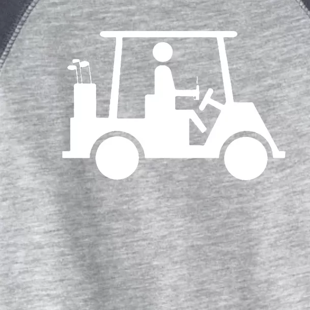 Golf Cart Beer Toddler Fine Jersey T-Shirt