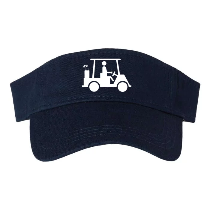 Golf Cart Beer Valucap Bio-Washed Visor