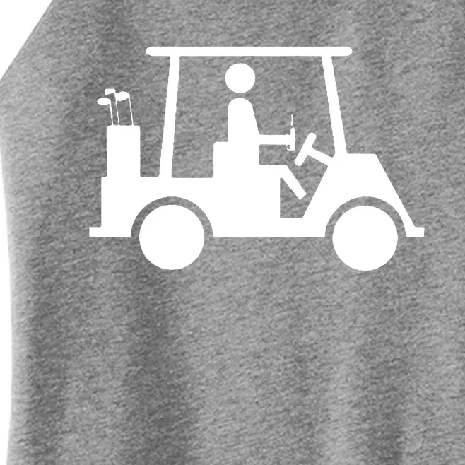 Golf Cart Beer Women’s Perfect Tri Rocker Tank