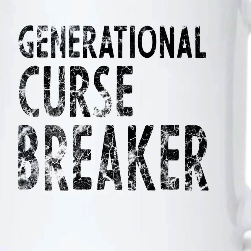 Generational Curse Breaker Gift And Motivation Gift Black Color Changing Mug