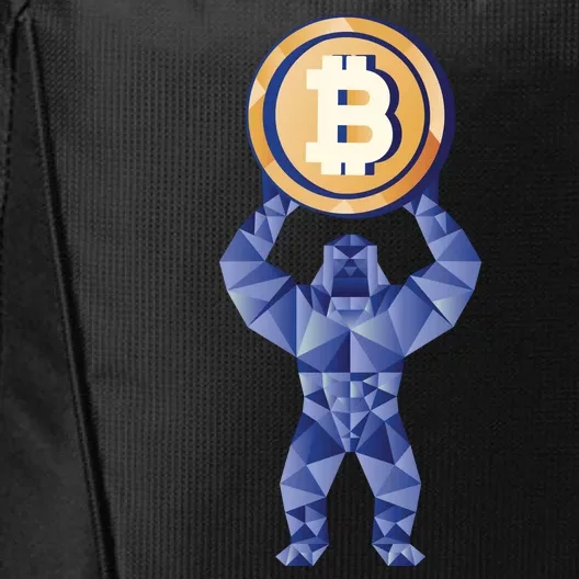 Gorilla Cryptocurrency Bitcoin City Backpack