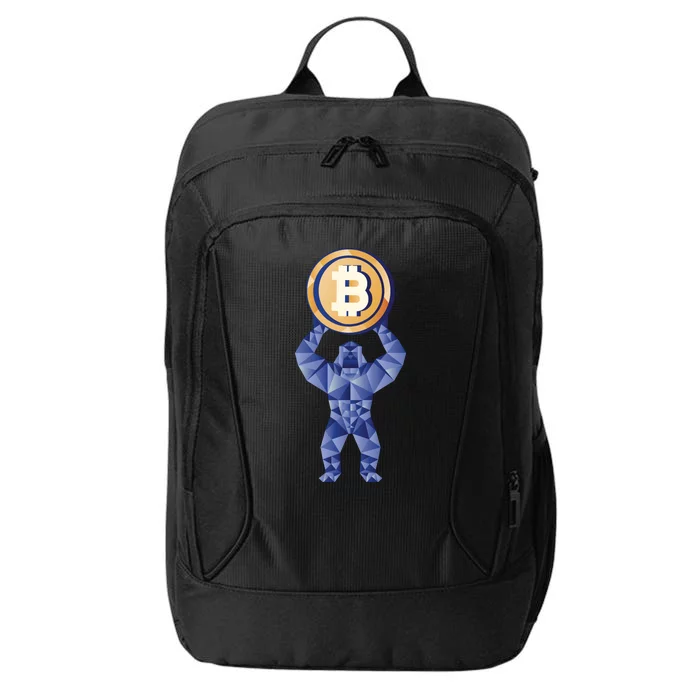 Gorilla Cryptocurrency Bitcoin City Backpack