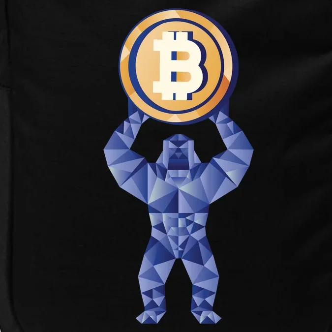 Gorilla Cryptocurrency Bitcoin Impact Tech Backpack