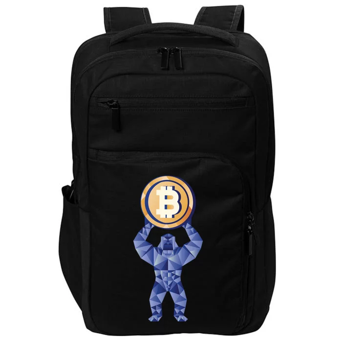 Gorilla Cryptocurrency Bitcoin Impact Tech Backpack