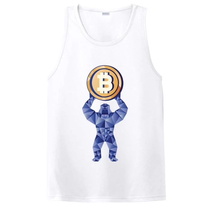 Gorilla Cryptocurrency Bitcoin Performance Tank