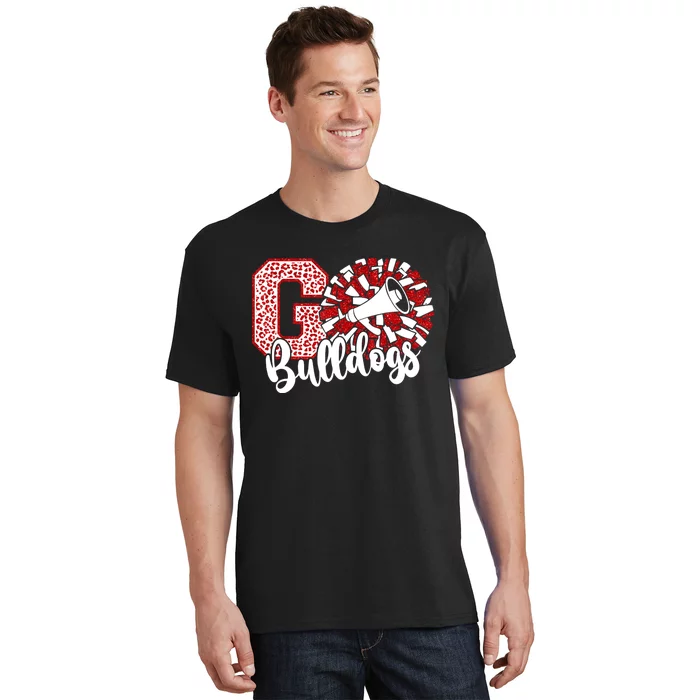 Go Cheer Bulldogs Sports Name Gifts T-Shirt