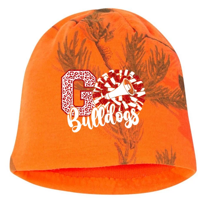 Go Cheer Bulldogs Sports Name Gifts Kati - Camo Knit Beanie