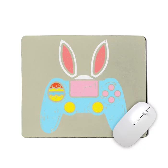 Game Controller Bunny Ears Egg Cute Easter Gamer Gift Mousepad