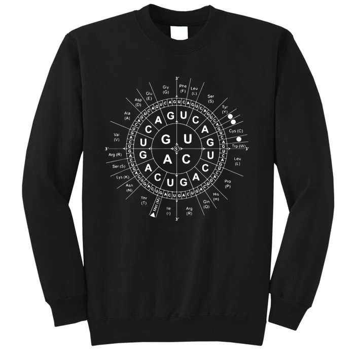 Genetic Code Biology Tall Sweatshirt