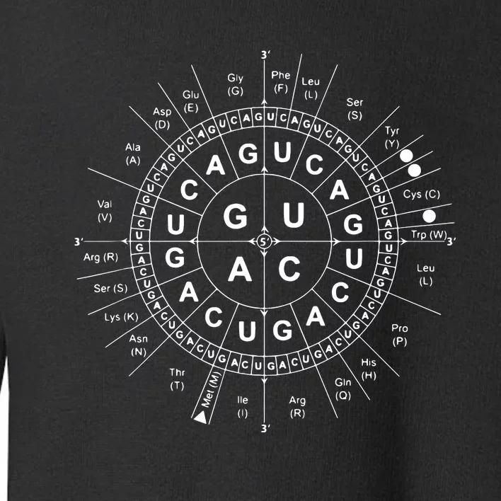 Genetic Code Biology Toddler Sweatshirt