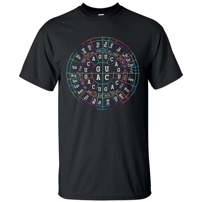 Genetic Code Biology Tall T-Shirt