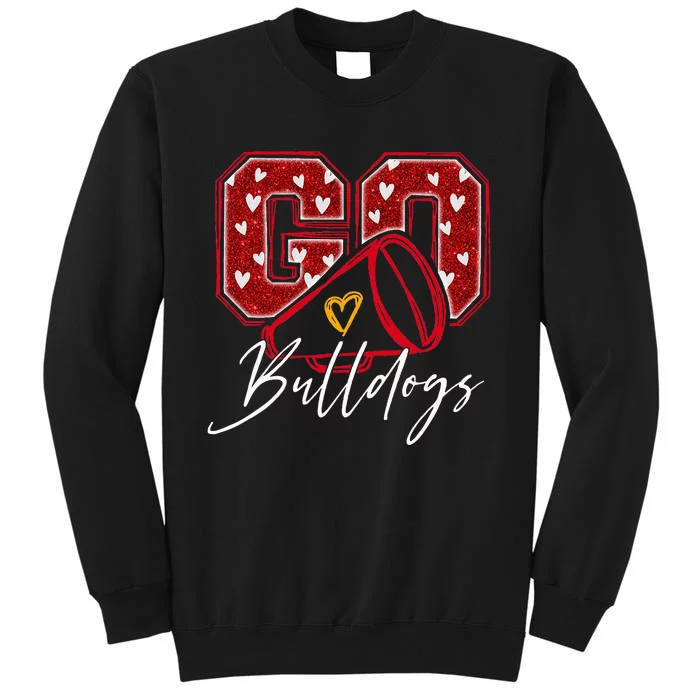 Go Cheer Bulldogs Name Athletic Sports Gift Sweatshirt