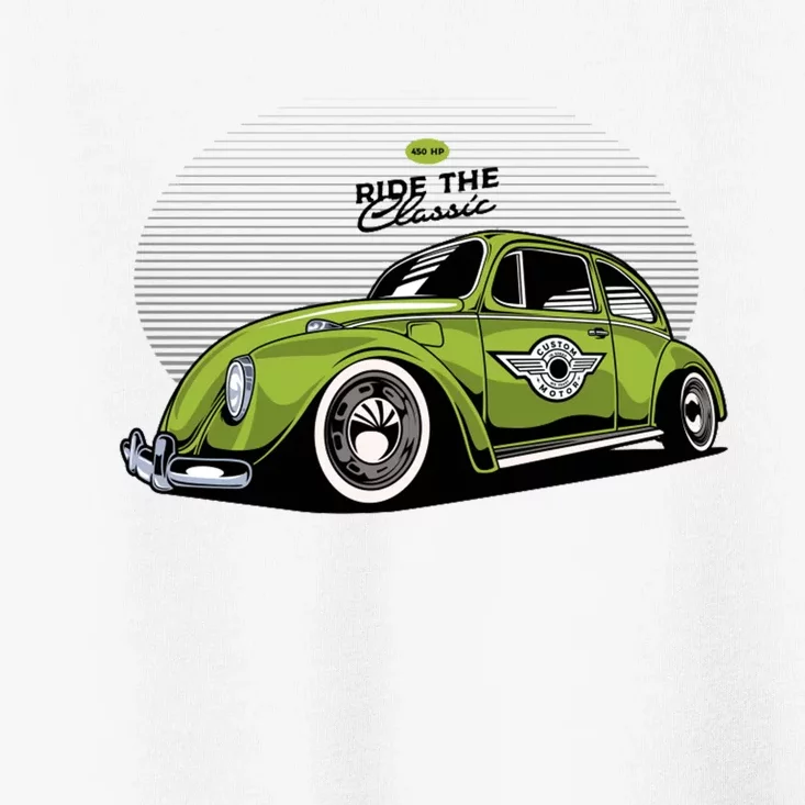 Green Classic Cars Toddler T-Shirt