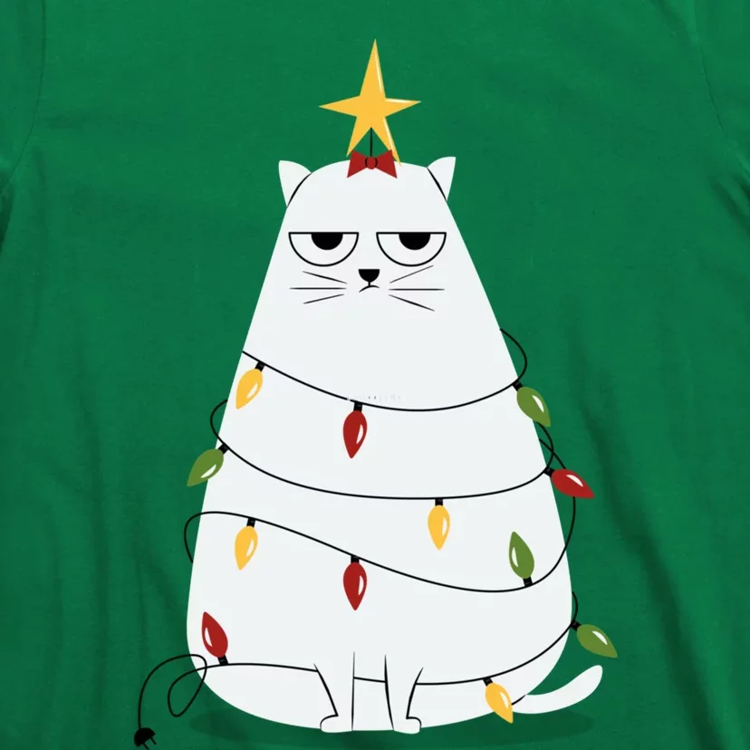 Grumpy Christmas Cat T-Shirt