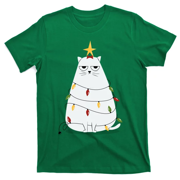 Grumpy Christmas Cat T-Shirt