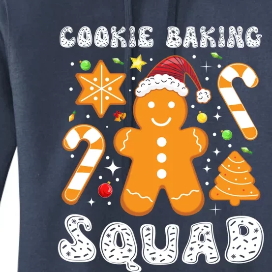 Gingerbread Cookies Cookie Baking Squad Christmas Baker Gift Women's Pullover Hoodie