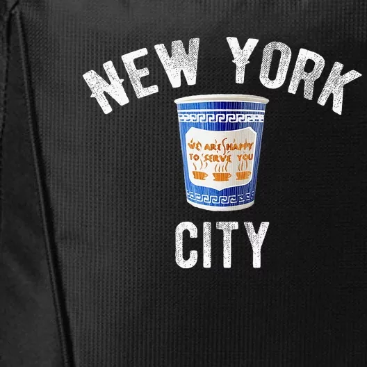 Greek Coffee Cup Nyc New York City Backpack