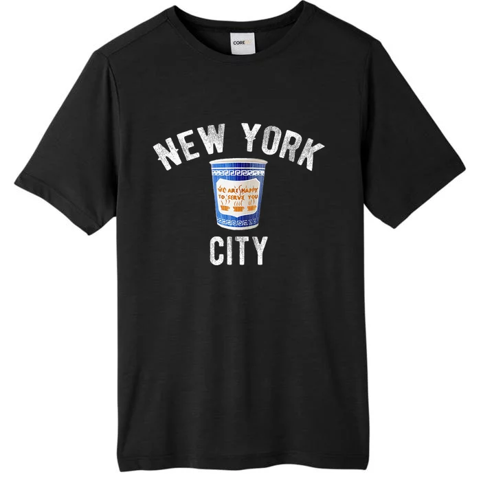 Greek Coffee Cup Nyc New York ChromaSoft Performance T-Shirt