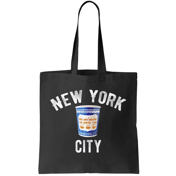 Greek Coffee Cup Nyc New York Tote Bag