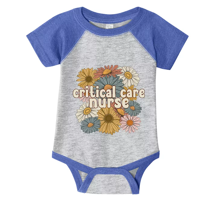 Groovy Critical Care Nurse Critical Care Nursing Gift Infant Baby Jersey Bodysuit