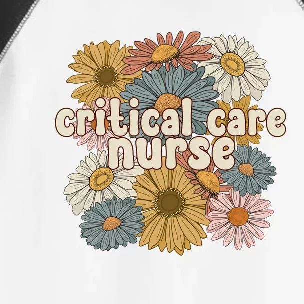 Groovy Critical Care Nurse Critical Care Nursing Gift Toddler Fine Jersey T-Shirt