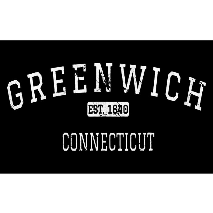 Greenwich Connecticut Ct Vintage Bumper Sticker