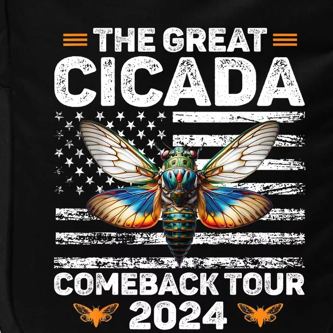 Great Cicada Come Back 2024 Cicada Invasion 2024 Impact Tech Backpack