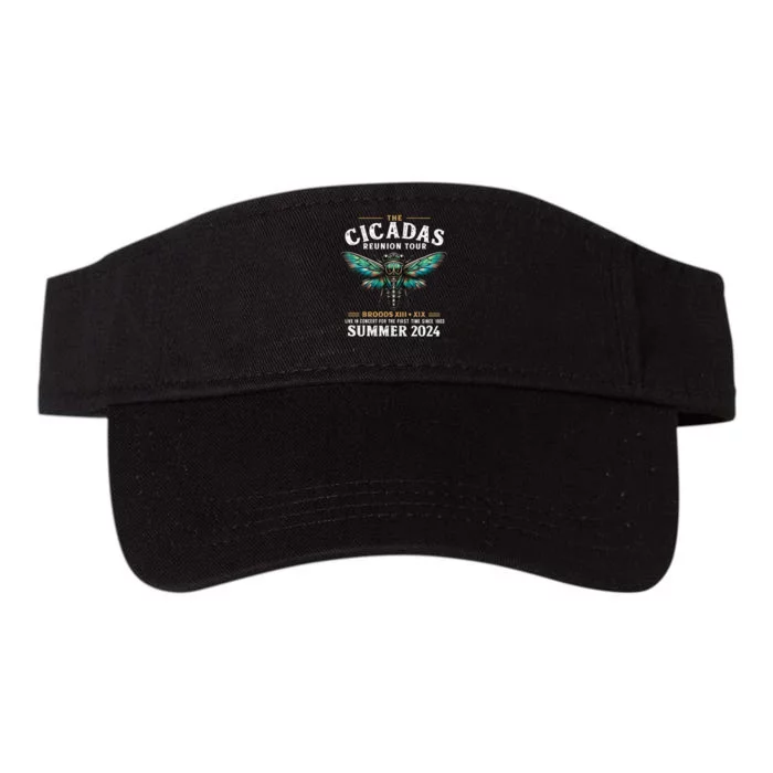 Great Cicada Come Back 2024 Cicada Invasion 2024 Valucap Bio-Washed Visor