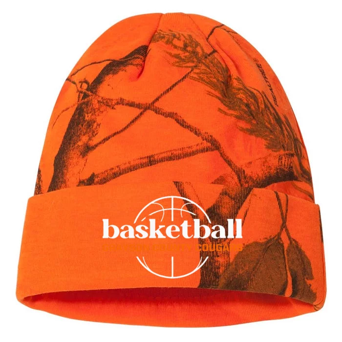 Grayson County Cougars Basketball Kati - 12in Camo Beanie