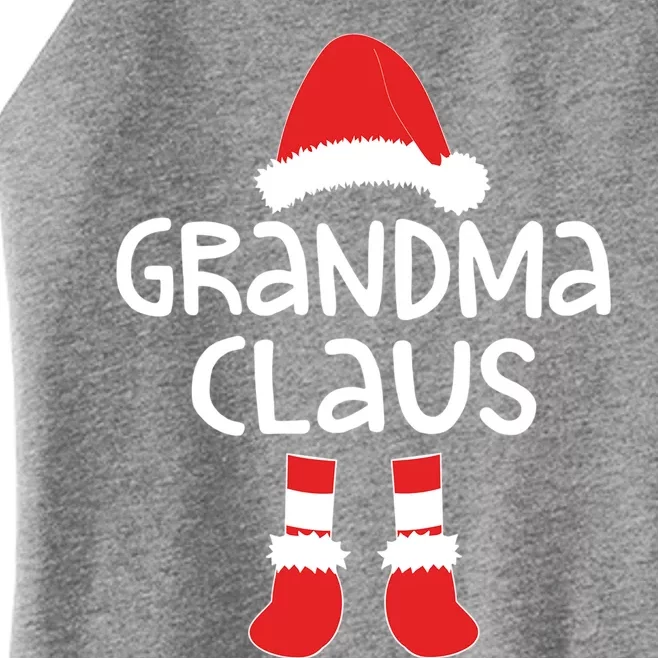 Grandma Claus Cute Gift Matching Christmas Costume Funny Gift Cool Gift Women’s Perfect Tri Rocker Tank