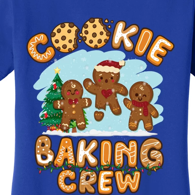 Gingerbread Christmas Cookie Baking Crew Cute Gift Women's T-Shirt