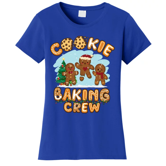 Gingerbread Christmas Cookie Baking Crew Cute Gift Women's T-Shirt