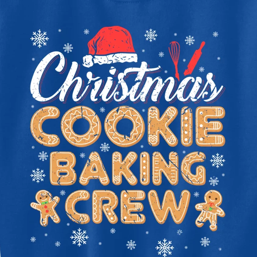 Gingerbread Christmas Cookie Baking Crew Gift Kids Sweatshirt