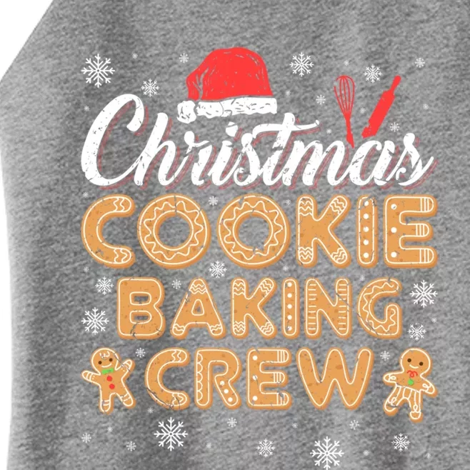 Gingerbread Christmas Cookie Baking Crew Gift Women’s Perfect Tri Rocker Tank