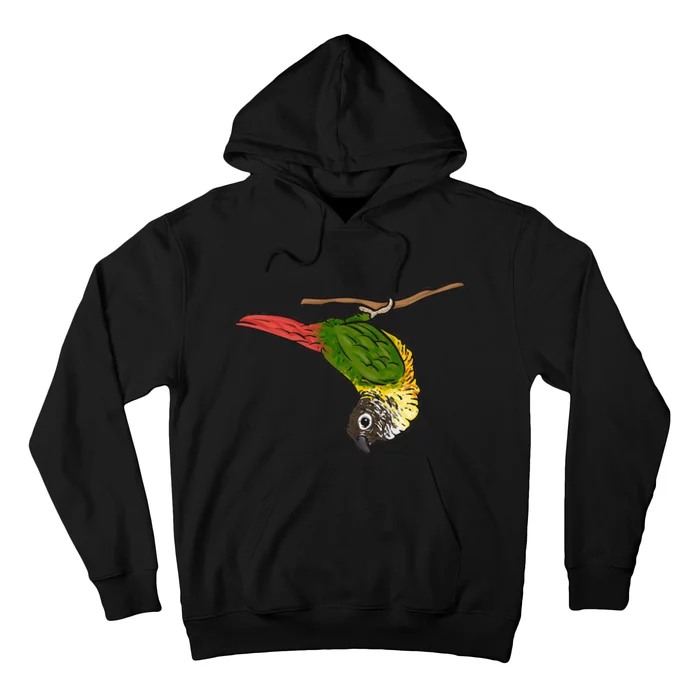 Green Cheek Conure Parrot Bird Conure Hoodie