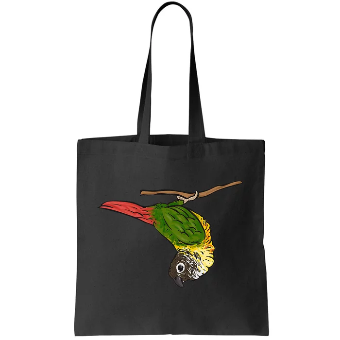 Green Cheek Conure Parrot Bird Conure Tote Bag