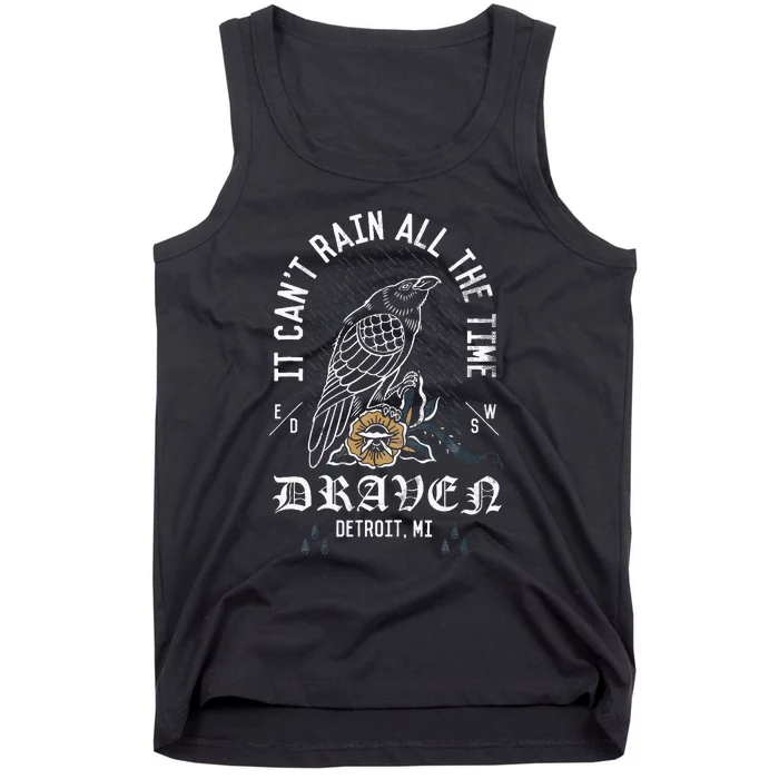 Gothic Crow Cult Horror Tank Top