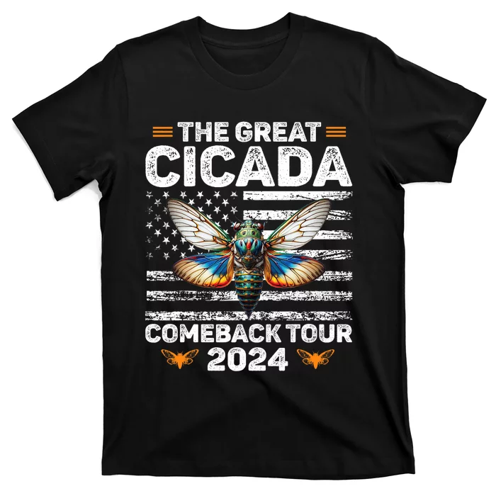 Great Cicada Come Back 2024 Cicada Invasion 2024 T-Shirt