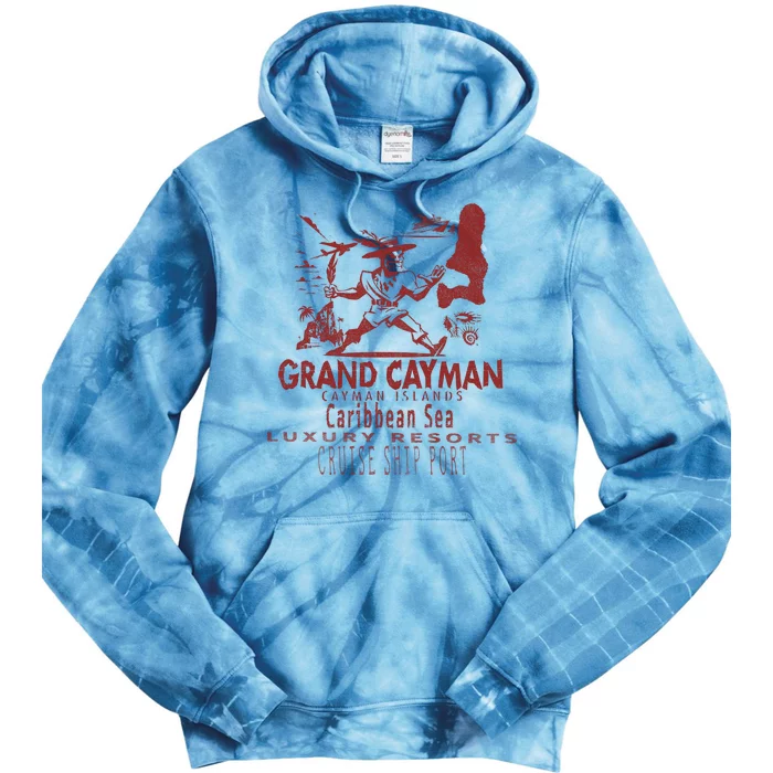 Grand Cayman Cayman Islands Tie Dye Hoodie