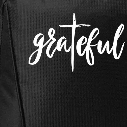 Grateful Cross Christianity City Backpack