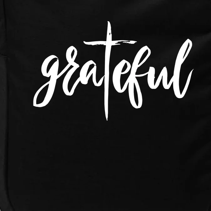 Grateful Cross Christianity Impact Tech Backpack